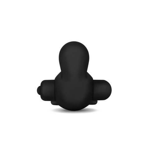 Power Clit Duo Silicone Cockring Black LoveToy - Boys of Toys Sp. z o.o. (dystrybutor)