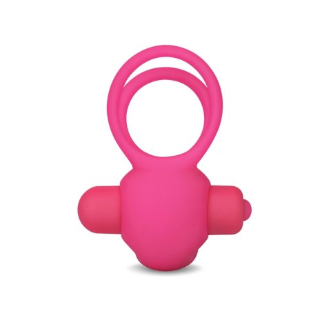 Power Clit Duo Silicone Cockring Pink LoveToy - Boys of Toys Sp. z o.o. (dystrybutor)