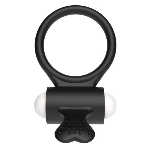 Power Clit Silicone Cockring Black LoveToy - Boys of Toys Sp. z o.o. (dystrybutor)