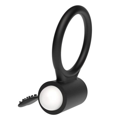 Power Clit Silicone Cockring Black LoveToy - Boys of Toys Sp. z o.o. (dystrybutor)
