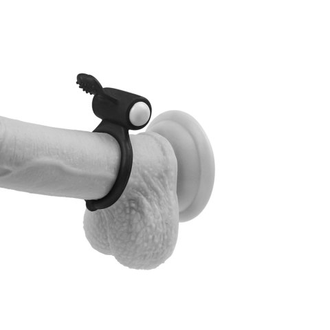 Power Clit Silicone Cockring Black LoveToy - Boys of Toys Sp. z o.o. (dystrybutor)