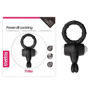 Power Clit Silicone Cockring Black LoveToy - Boys of Toys Sp. z o.o. (dystrybutor)