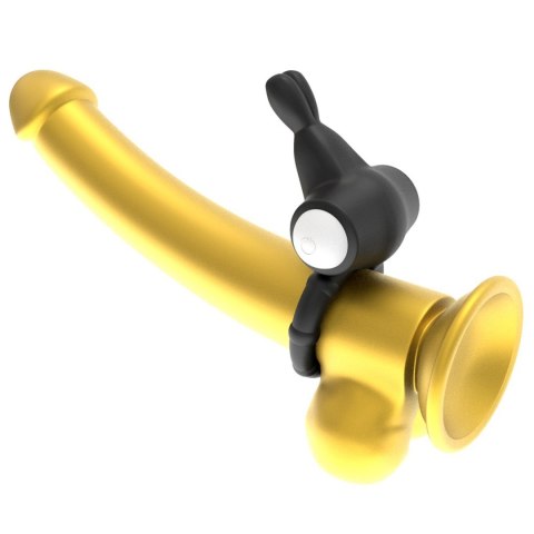 Power Clit Silicone Cockring Black LoveToy - Boys of Toys Sp. z o.o. (dystrybutor)