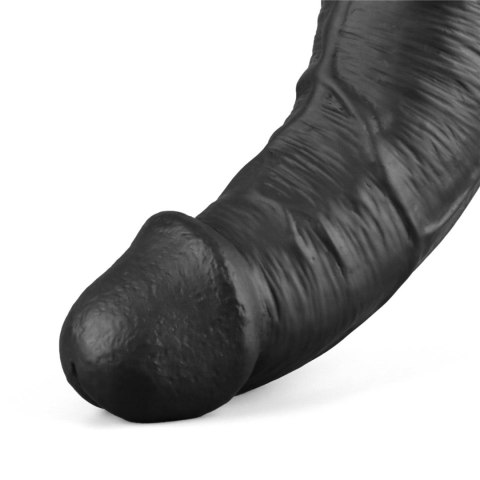 10.5" REAL SOFTEE Rechargeable TPE Vibrating Dildo(Black) LoveToy - Boys of Toys Sp. z o.o. (dystrybutor)