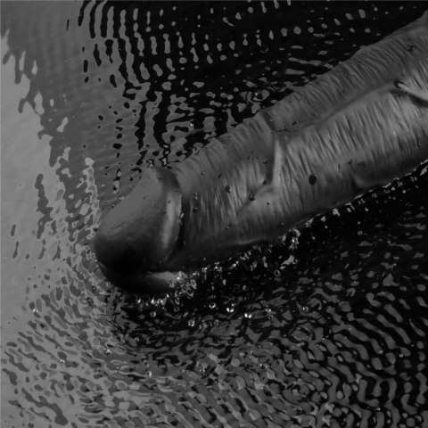 10.5" REAL SOFTEE Rechargeable TPE Vibrating Dildo(Black) LoveToy - Boys of Toys Sp. z o.o. (dystrybutor)