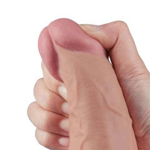 10.5" REAL SOFTEE Rechargeable TPE Vibrating Dildo(Flesh) LoveToy - Boys of Toys Sp. z o.o. (dystrybutor)