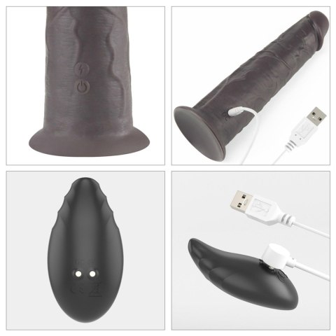 8.0'' Dual Layered Platinum Silicone Rotator LoveToy - Boys of Toys Sp. z o.o. (dystrybutor)