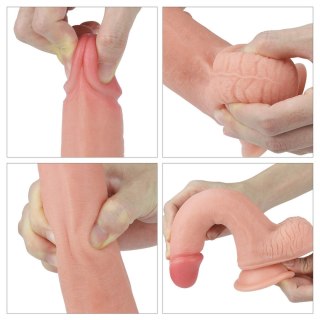 8'' Dual layered Platinum Silicone Cock LoveToy - Boys of Toys Sp. z o.o. (dystrybutor)