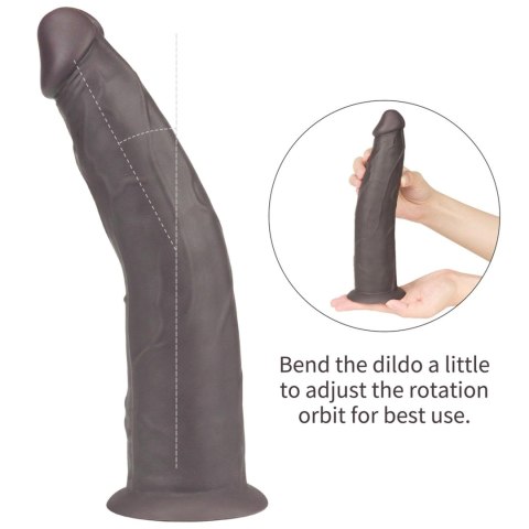 9.0'' Dual Layered Platinum Silicone Rotator LoveToy - Boys of Toys Sp. z o.o. (dystrybutor)