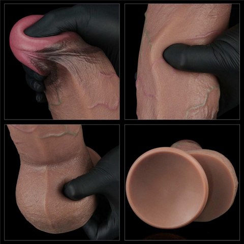 9.5"""" Dual Layered Silicone Cock XXL LoveToy - Boys of Toys Sp. z o.o. (dystrybutor)