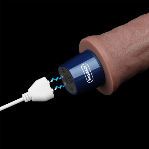 9.5" REAL SOFTEE Rechargeable Silicone Vibrating Dildo LoveToy - Boys of Toys Sp. z o.o. (dystrybutor)