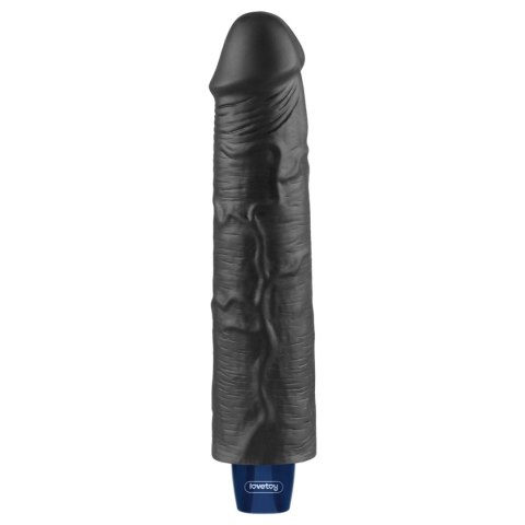 9.5" REAL SOFTEE Rechargeable TPE Vibrating Dildo(Black LoveToy - Boys of Toys Sp. z o.o. (dystrybutor)