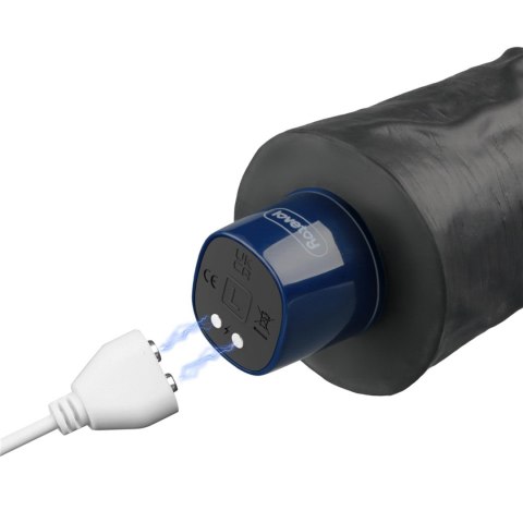 9.5" REAL SOFTEE Rechargeable TPE Vibrating Dildo(Black LoveToy - Boys of Toys Sp. z o.o. (dystrybutor)