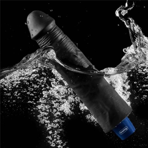 9.5" REAL SOFTEE Rechargeable TPE Vibrating Dildo(Black LoveToy - Boys of Toys Sp. z o.o. (dystrybutor)