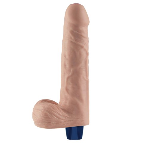 9" REAL SOFTEE Rechargeable TPE Vibrating Dildo(Flesh) LoveToy - Boys of Toys Sp. z o.o. (dystrybutor)