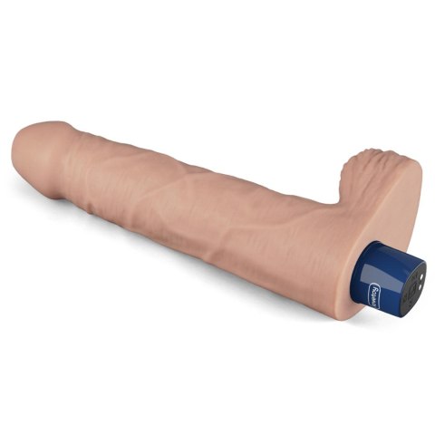 9" REAL SOFTEE Rechargeable TPE Vibrating Dildo(Flesh) LoveToy - Boys of Toys Sp. z o.o. (dystrybutor)