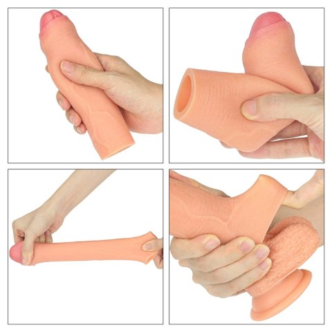 Add 1"" Revolutionary Silicone Nature Extender Uncircumcised LoveToy - Boys of Toys Sp. z o.o. (dystrybutor)