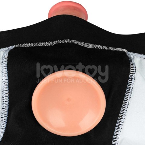 Chic Strap-On shorts (28 - 31 inch waist) Black LoveToy - Boys of Toys Sp. z o.o. (dystrybutor)