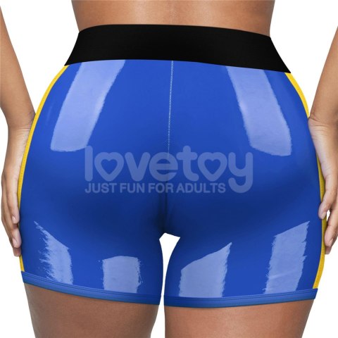 Chic Strap-On shorts (32 - 35 inch waist) Blue LoveToy - Boys of Toys Sp. z o.o. (dystrybutor)