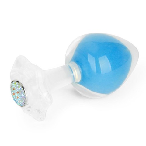 Gemoria Silicone Butt Plug (Glow-In-The-Dark) - blue LoveToy - Boys of Toys Sp. z o.o. (dystrybutor)