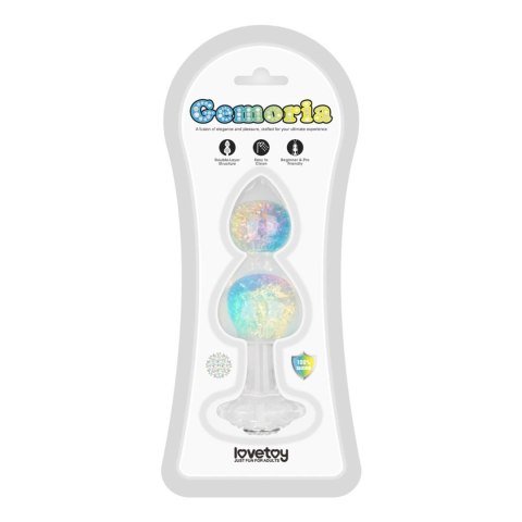 Gemoria Silicone Butt Plug LoveToy - Boys of Toys Sp. z o.o. (dystrybutor)