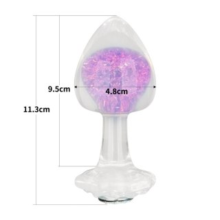 Gemoria Silicone Butt Plug - purple LoveToy - Boys of Toys Sp. z o.o. (dystrybutor)
