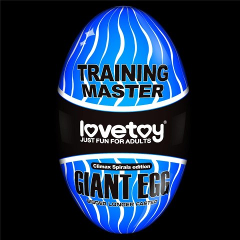 Giant Egg Climax Spirals Edition LoveToy - Boys of Toys Sp. z o.o. (dystrybutor)