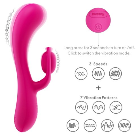 L'Allure Swirl Rechargeable Vibrator LoveToy - Boys of Toys Sp. z o.o. (dystrybutor)