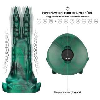 Savage Charm Double-Claw Vibrating Silicone Dildo LoveToy - Boys of Toys Sp. z o.o. (dystrybutor)