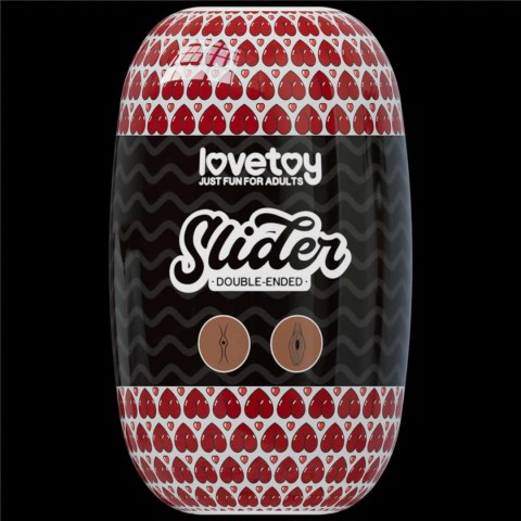 Slider Double-Ended Masturbator Ass and Vagina LoveToy - Boys of Toys Sp. z o.o. (dystrybutor)