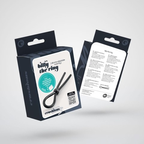 CRUSHIOUS BILLY THE RING SILICONE ADJUSTABLE PENIS RING Crushious - Lunyvan S.L.
