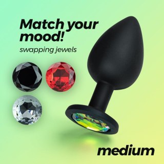 CRUSHIOUS CAMILEO REGULAR ANAL PLUG WITH 4 INTERCHANGEABLE JEWELS Crushious - Lunyvan S.L.