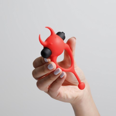 CRUSHIOUS DAEMON VIBRATING COCKRING RED Crushious - Lunyvan S.L.
