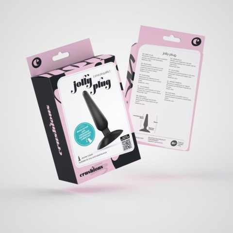 CRUSHIOUS JOLLY PLUG ANAL PLUG BLACK Crushious - Lunyvan S.L.