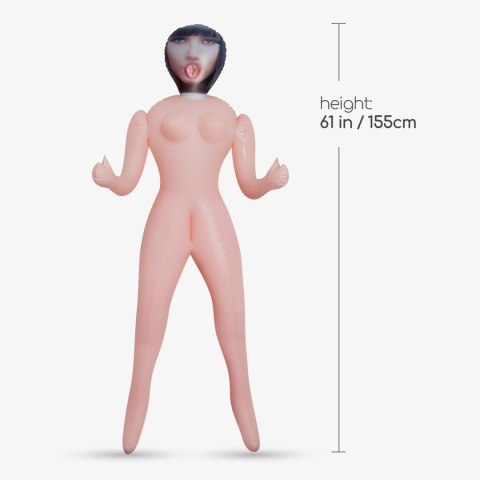 CRUSHIOUS MARIE L'APPRENTIE SOUBRETTE INFLATABLE DOLL WITH STROKER Crushious - Lunyvan S.L.