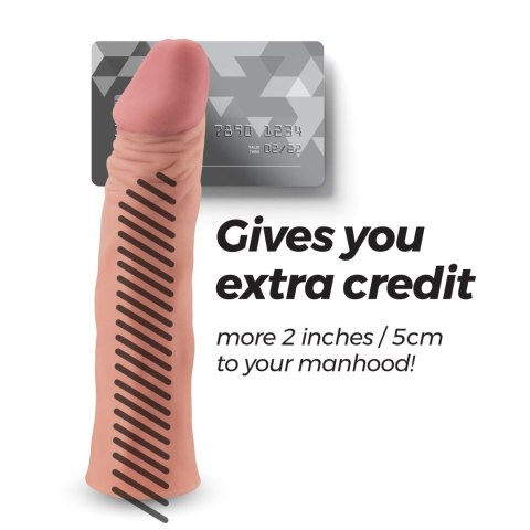 CRUSHIOUS THE MACHO REALISTIC PENIS SLEEVE WITH 2" EXTENSION Crushious - Lunyvan S.L.