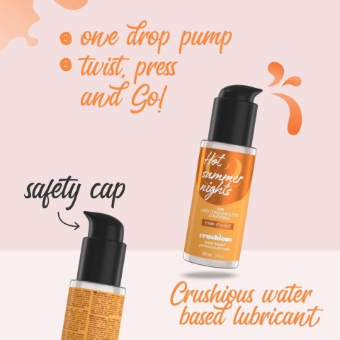 CRUSHIOUS WARMING EFFECT LUBRICANT 50 ML Crushious - Lunyvan S.L.