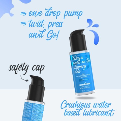 CRUSHIOUS WATERBASED LUBRICANT 50 ML Crushious - Lunyvan S.L.