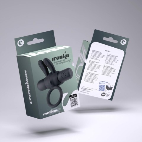 CRUSHIOUS WONKA COCKRING WITH RECHARGEABLE VIBRATING BULLET Crushious - Lunyvan S.L.