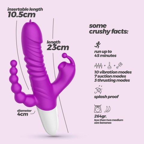 CRUSHIOUS WRANGLER ALL IN ONE VIBRATOR Crushious - Lunyvan S.L.