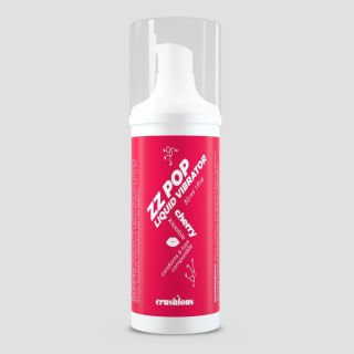 CRUSHIOUS ZZ POP LIQUID VIBRATOR CHERRY AROMA 30ML Crushious - Lunyvan S.L.