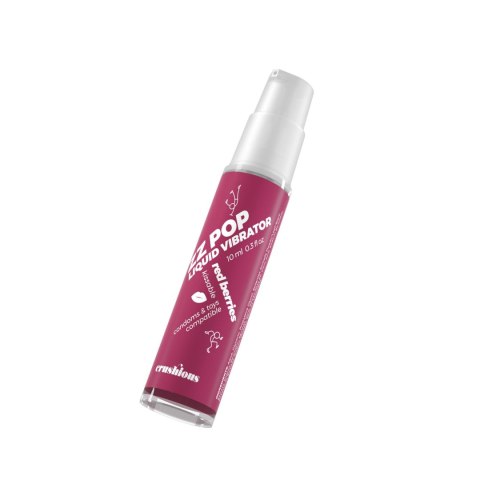 CRUSHIOUS ZZ POP LIQUID VIBRATOR RED BERRIES AROMA 10ML Crushious - Lunyvan S.L.