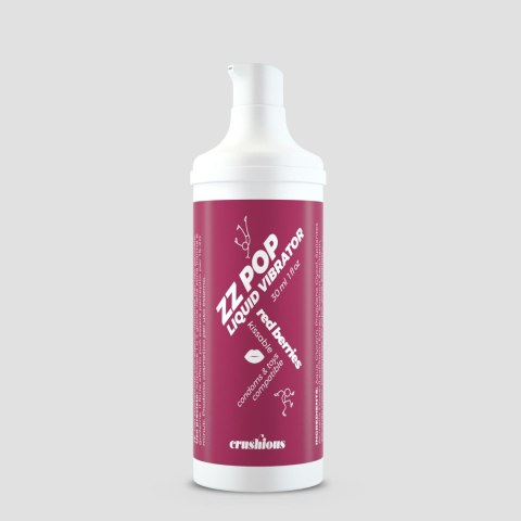 CRUSHIOUS ZZ POP LIQUID VIBRATOR RED BERRIES AROMA 30ML Crushious - Lunyvan S.L.