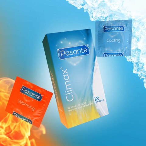 Pasante Climax Condoms 12 pcs PASANTE - Boys of Toys Sp. z o.o. (dystrybutor)