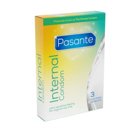 Pasante Internal Condoms 3 pcs PASANTE - Boys of Toys Sp. z o.o. (dystrybutor)