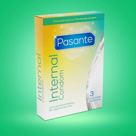 Pasante Internal Condoms 3 pcs PASANTE - Boys of Toys Sp. z o.o. (dystrybutor)