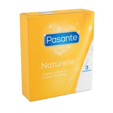 Pasante Naturelle Condoms 3 pcs PASANTE - Boys of Toys Sp. z o.o. (dystrybutor)
