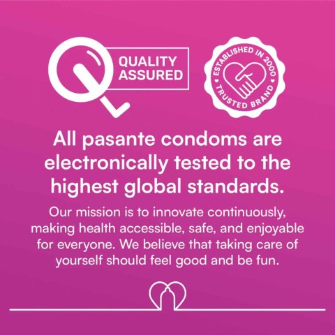 Pasante Ribs & Dots/Intensity Condoms 12 pcs PASANTE - Boys of Toys Sp. z o.o. (dystrybutor)