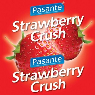 Pasante Strawberry Crush Condoms Bulk Packs 144 psc PASANTE - Boys of Toys Sp. z o.o. (dystrybutor)