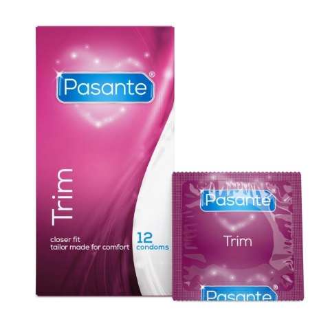 Pasante Trim Condoms 12 pcs PASANTE - Boys of Toys Sp. z o.o. (dystrybutor)